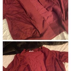 Xl  new marroon cardigan